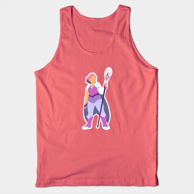 Minimalist Glimmer Tank Top by ayanayokie